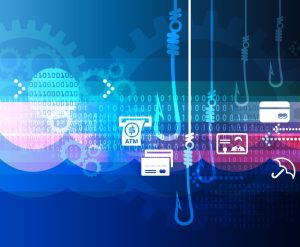 Abstract image of security and banking concepts