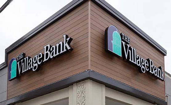 Pictured is the Newton Centre Village Bank location.