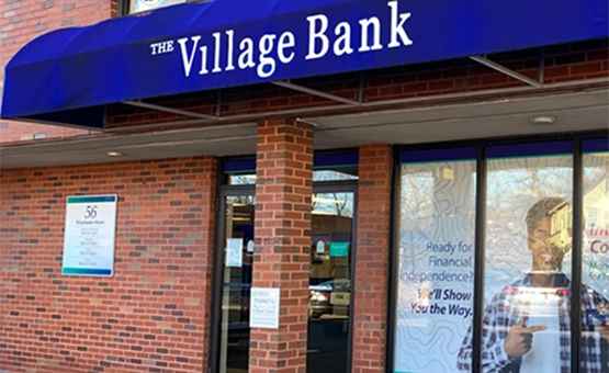 Pictured is the Newton Highlands Village Bank location.