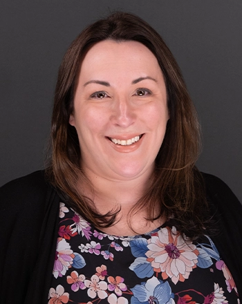 Pictured is the headshot of Nicole Jencunas.