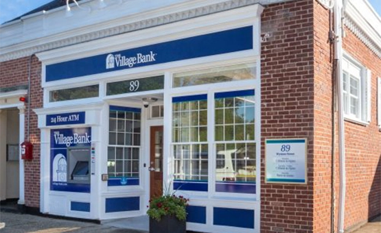Pictured is the Waban Village Bank location.