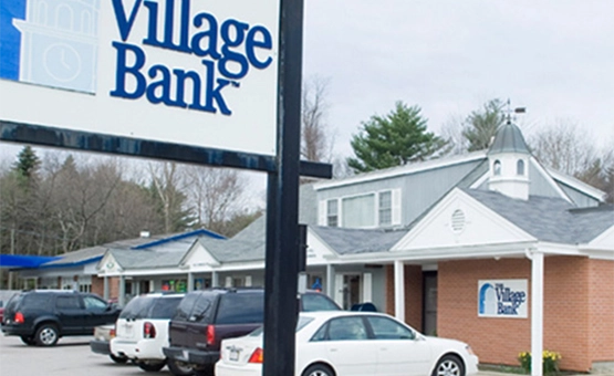 Pictured is the Wayland Village Bank location.