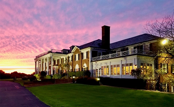 Woodland Golf Club at Sunset